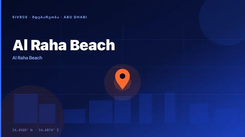 Al Raha Beach — Location & Infrastructure Context