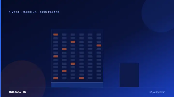 Axis Palace — 3D Massing & Architecture