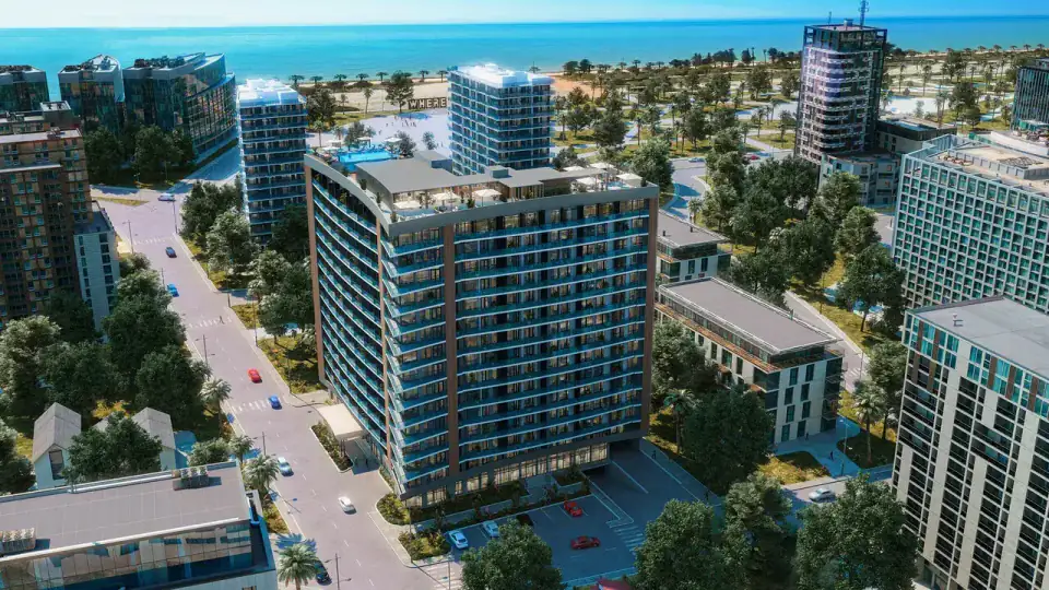 Batumi Riviera Tower — apartments under construction