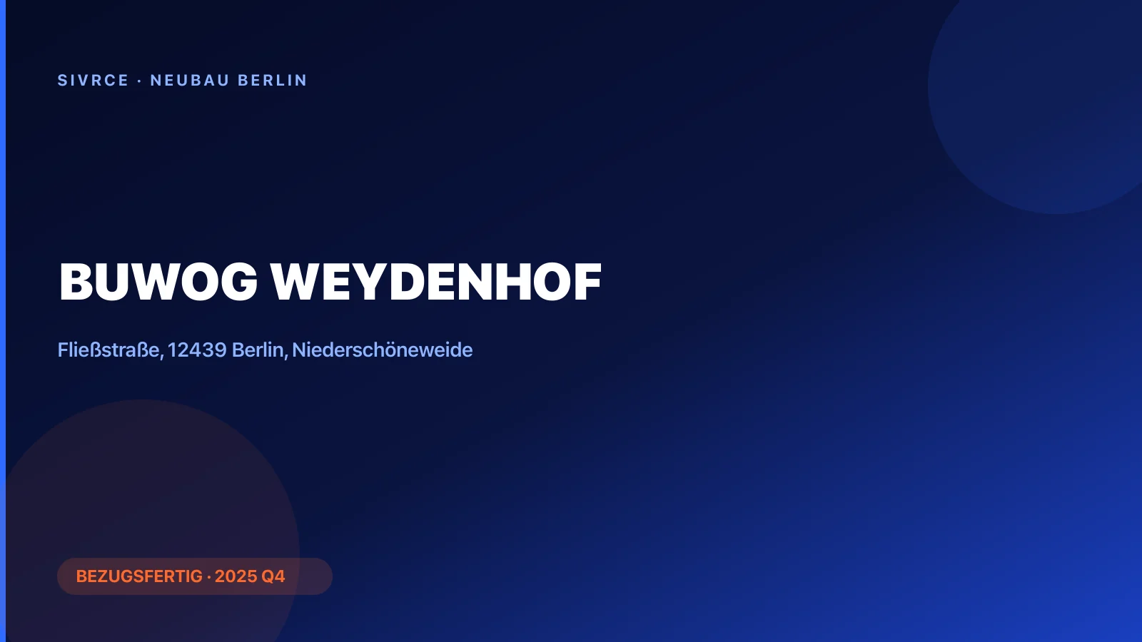 BUWOG WEYDENHOF