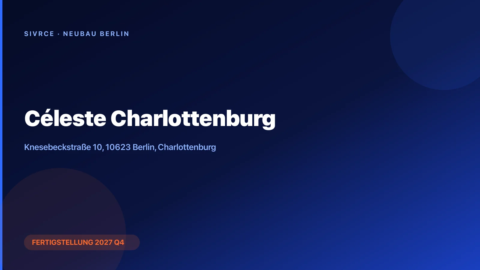 Céleste Charlottenburg