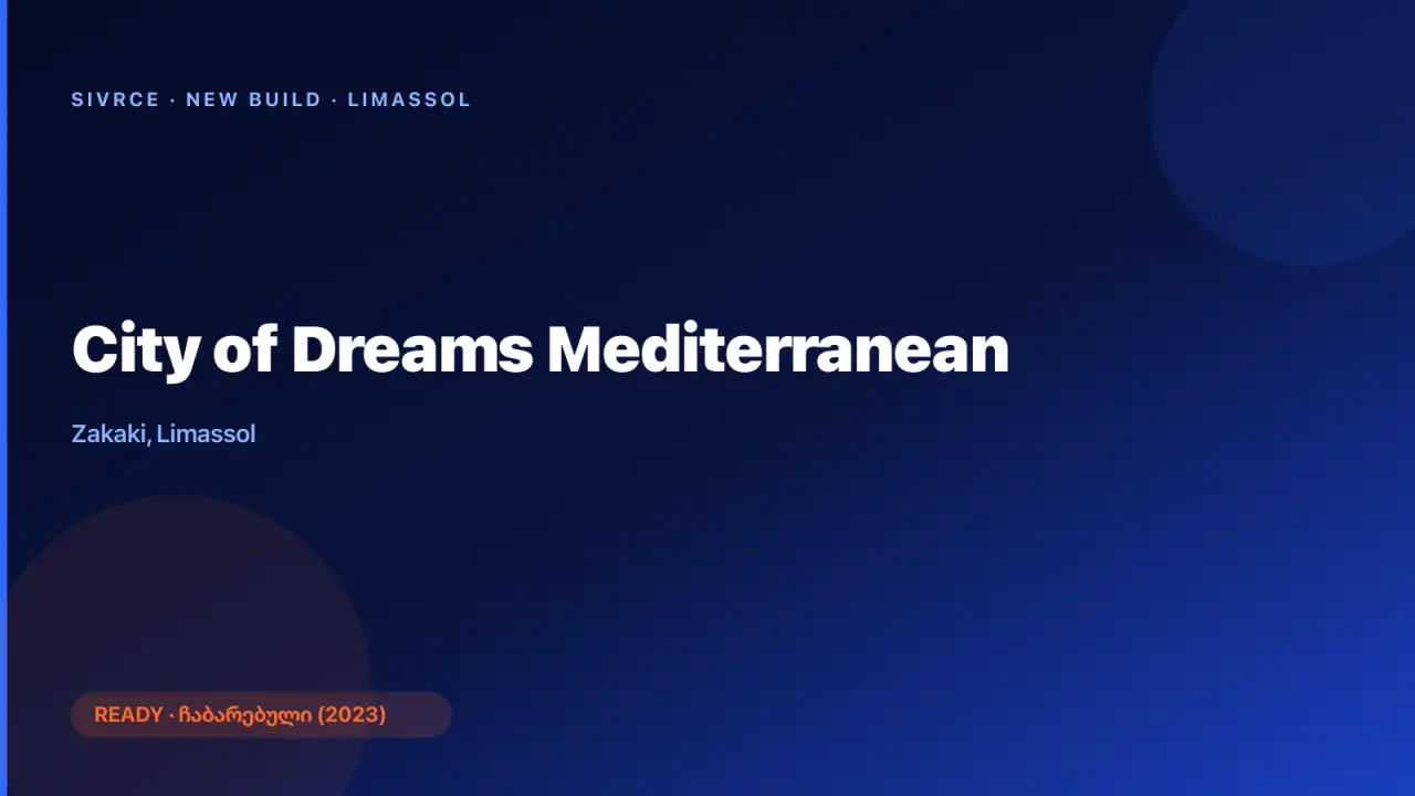 City of Dreams Mediterranean — Limassol