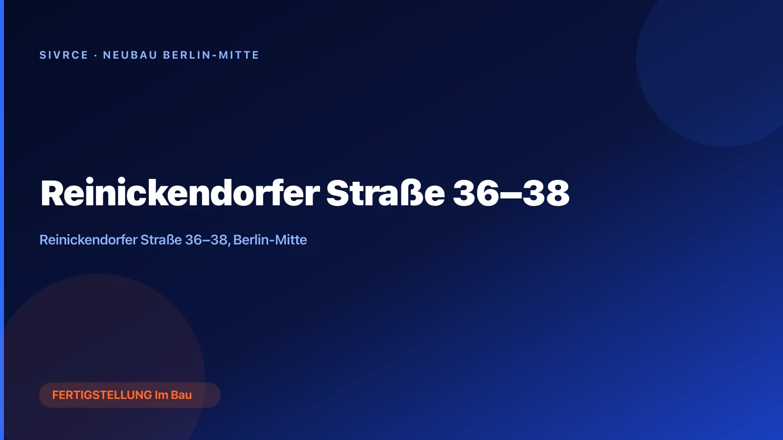 Reinickendorfer Straße 36–38
