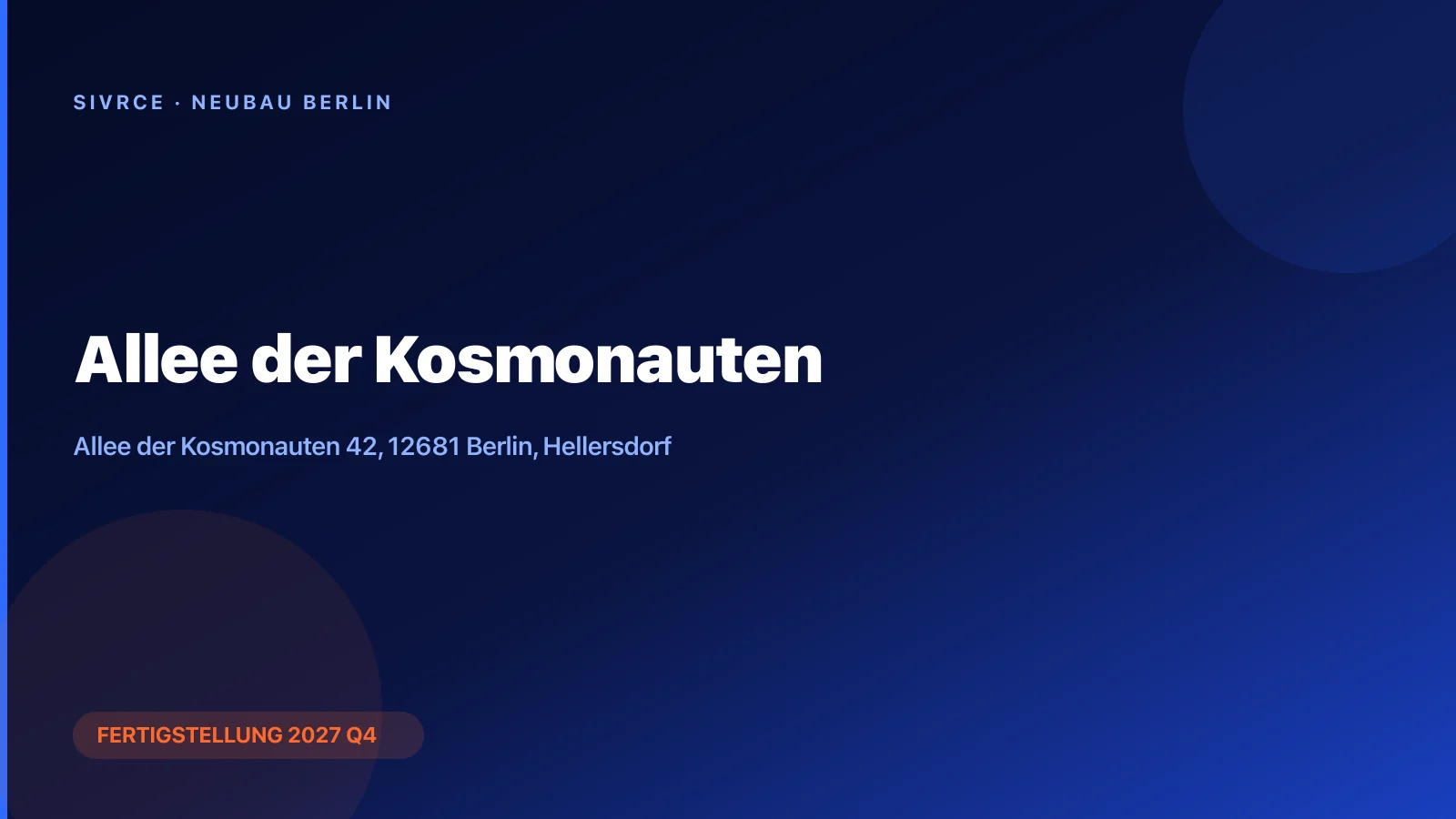 Allee der Kosmonauten