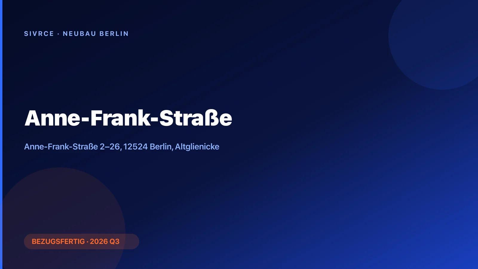 Anne-Frank-Straße