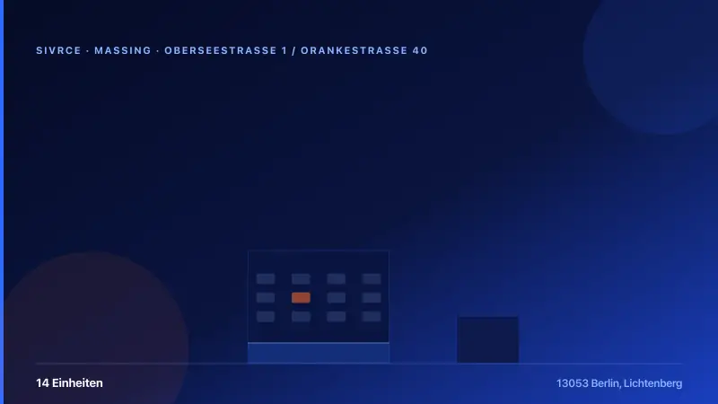 Oberseestraße 1 / Orankestraße 40 — რენდერი 1