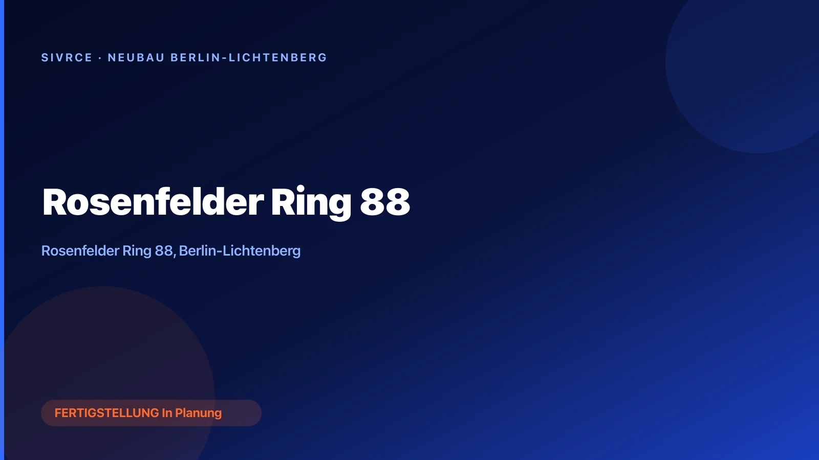 Rosenfelder Ring 88 — HOWOGE render