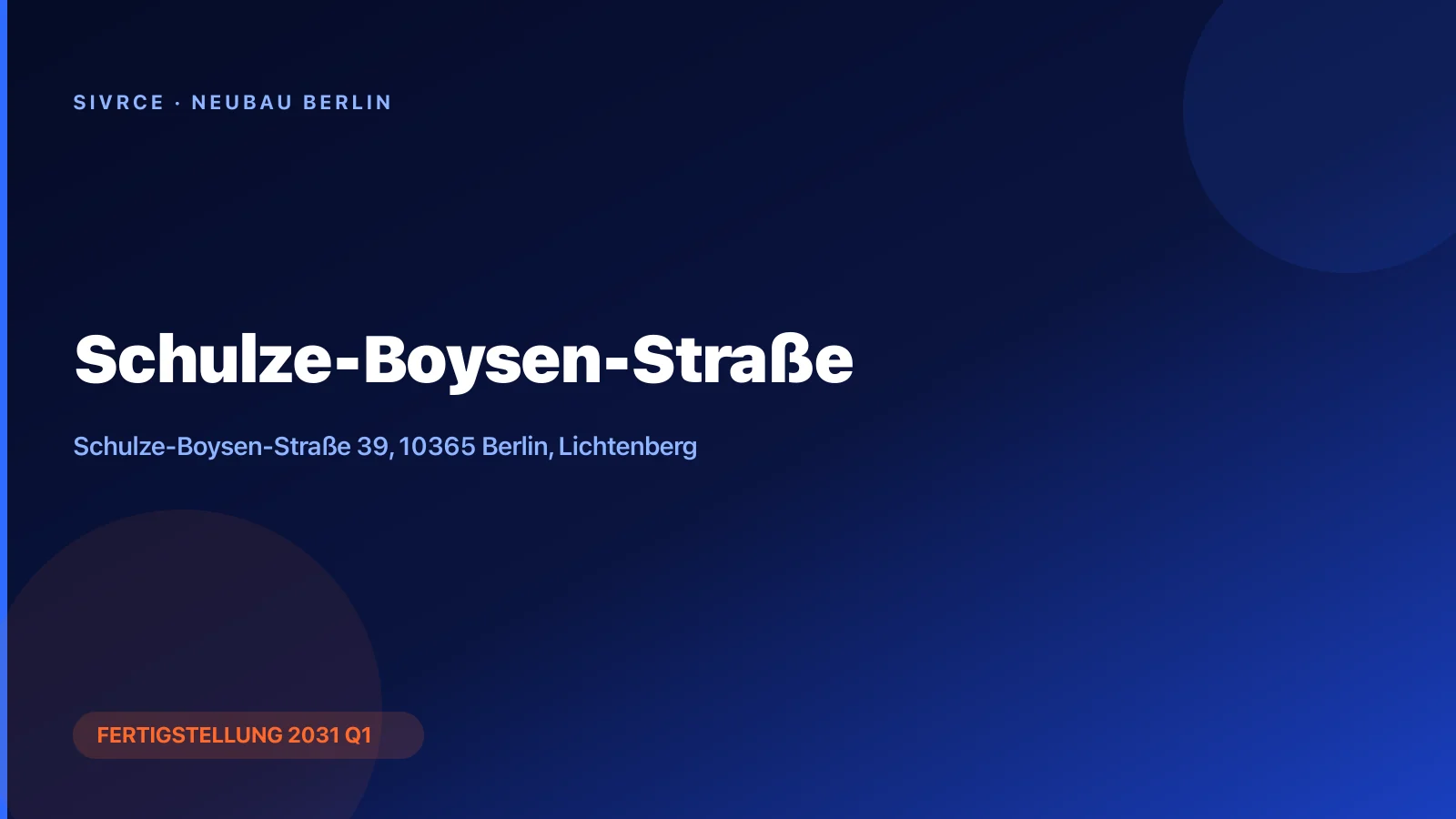Schulze-Boysen-Straße