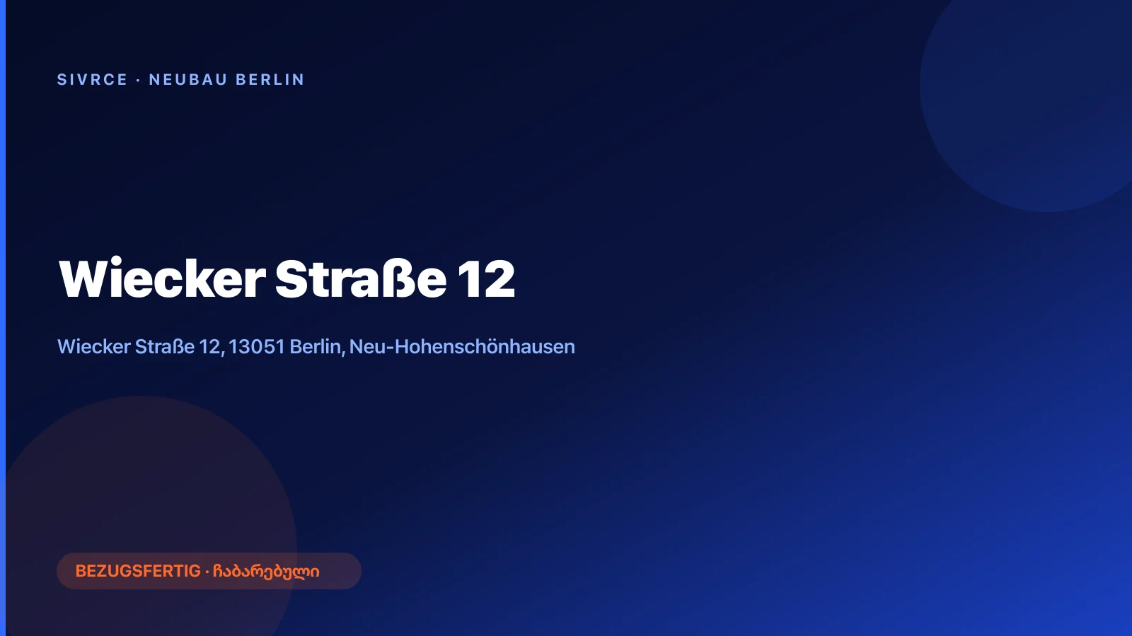 Wiecker Straße 12