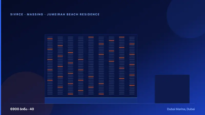 Jumeirah Beach Residence — render 1
