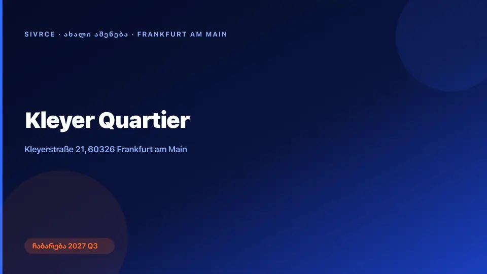 Kleyer Quartier