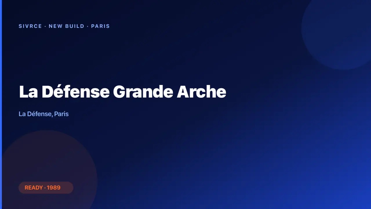 La Défense Grande Arche