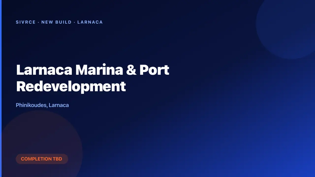 Larnaca Marina & Port Redevelopment