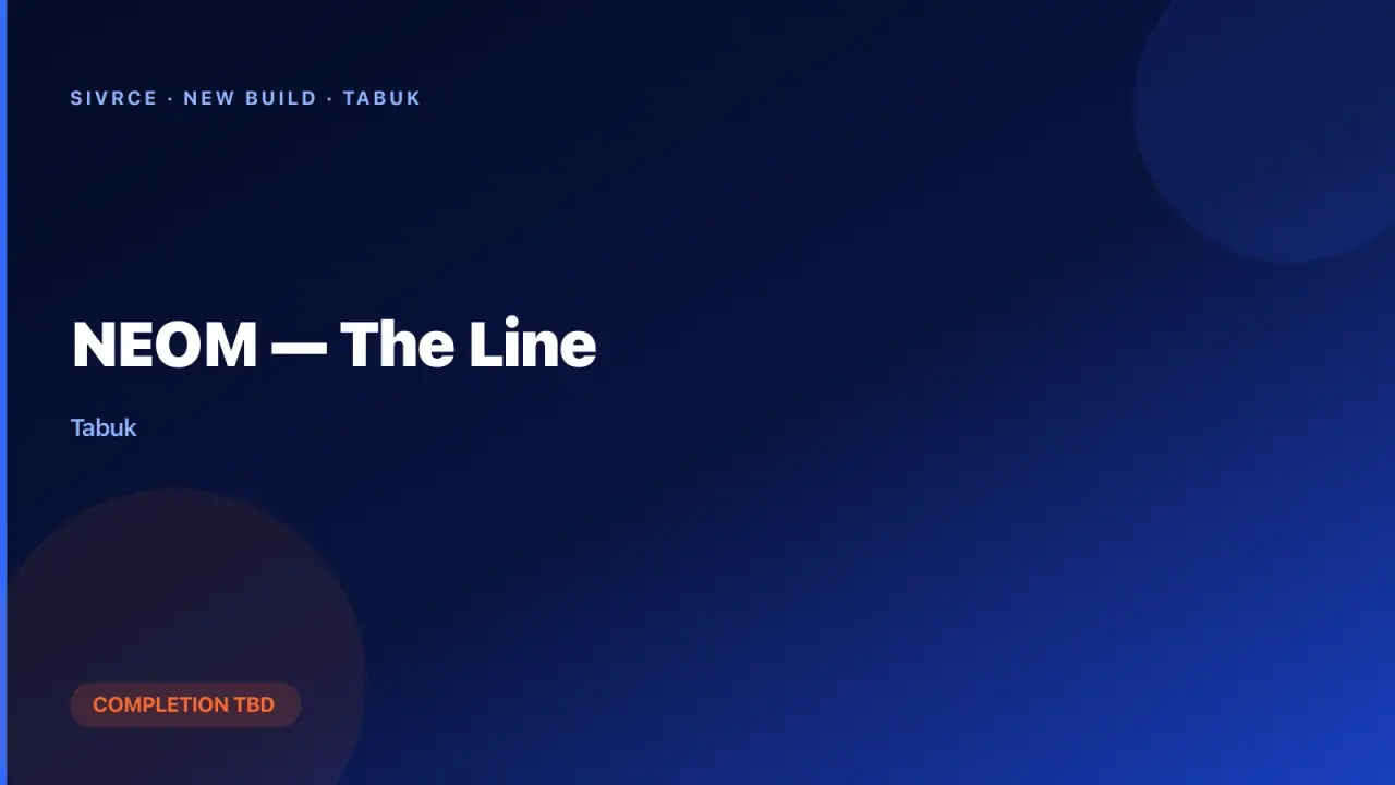 NEOM — The Line