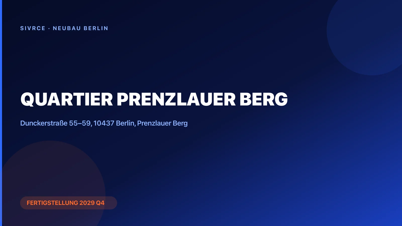 QUARTIER PRENZLAUER BERG