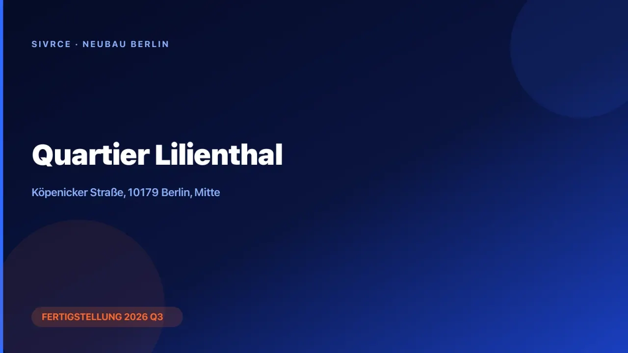 Quartier Lilienthal