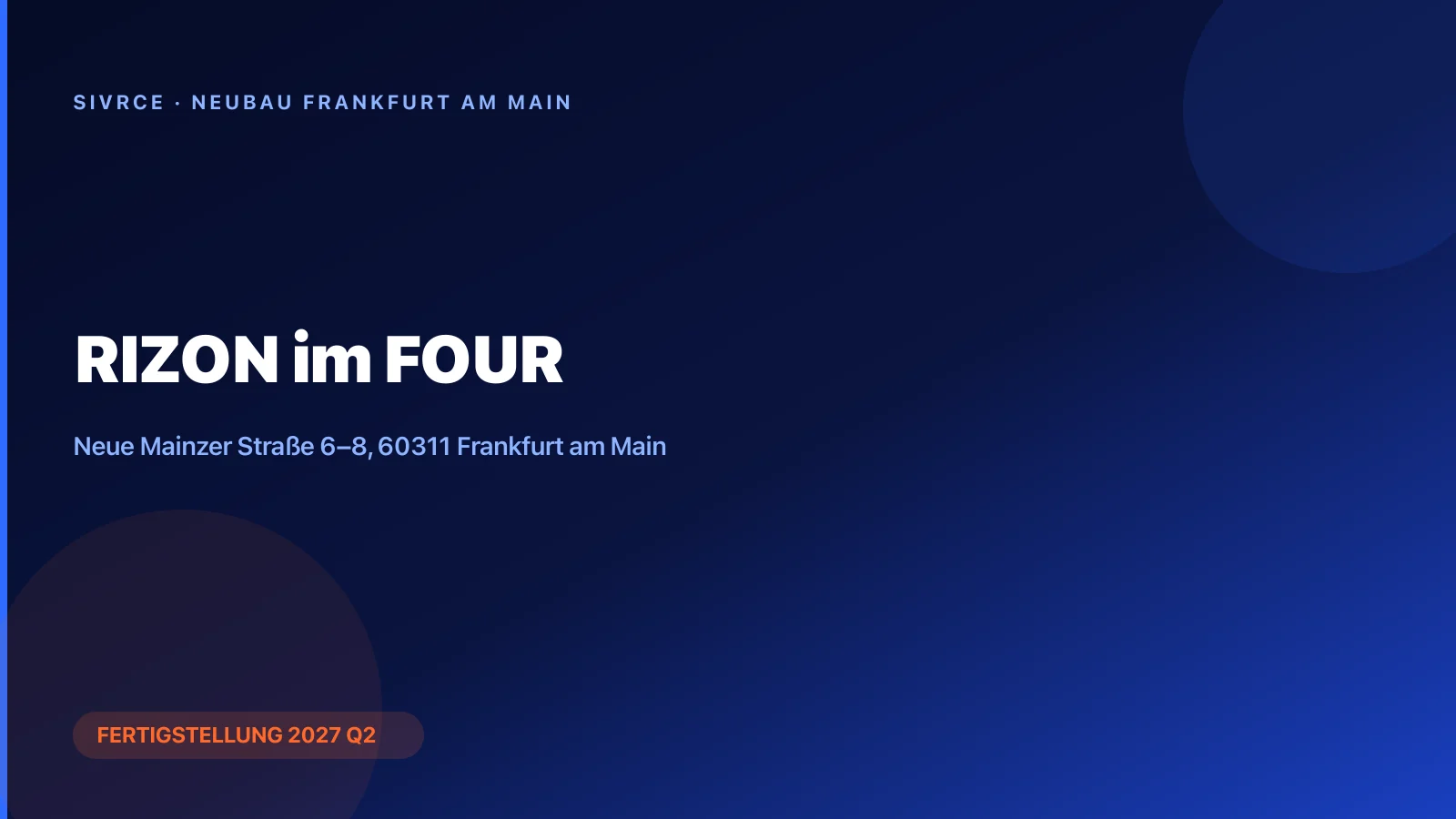 RIZON im FOUR