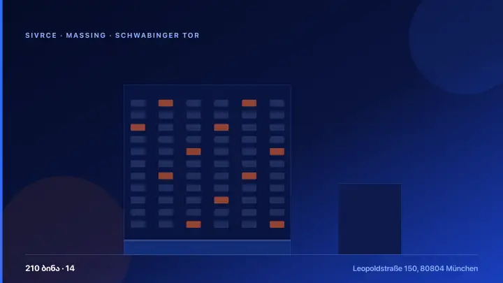 Schwabinger Tor — 3D Massing & Architecture