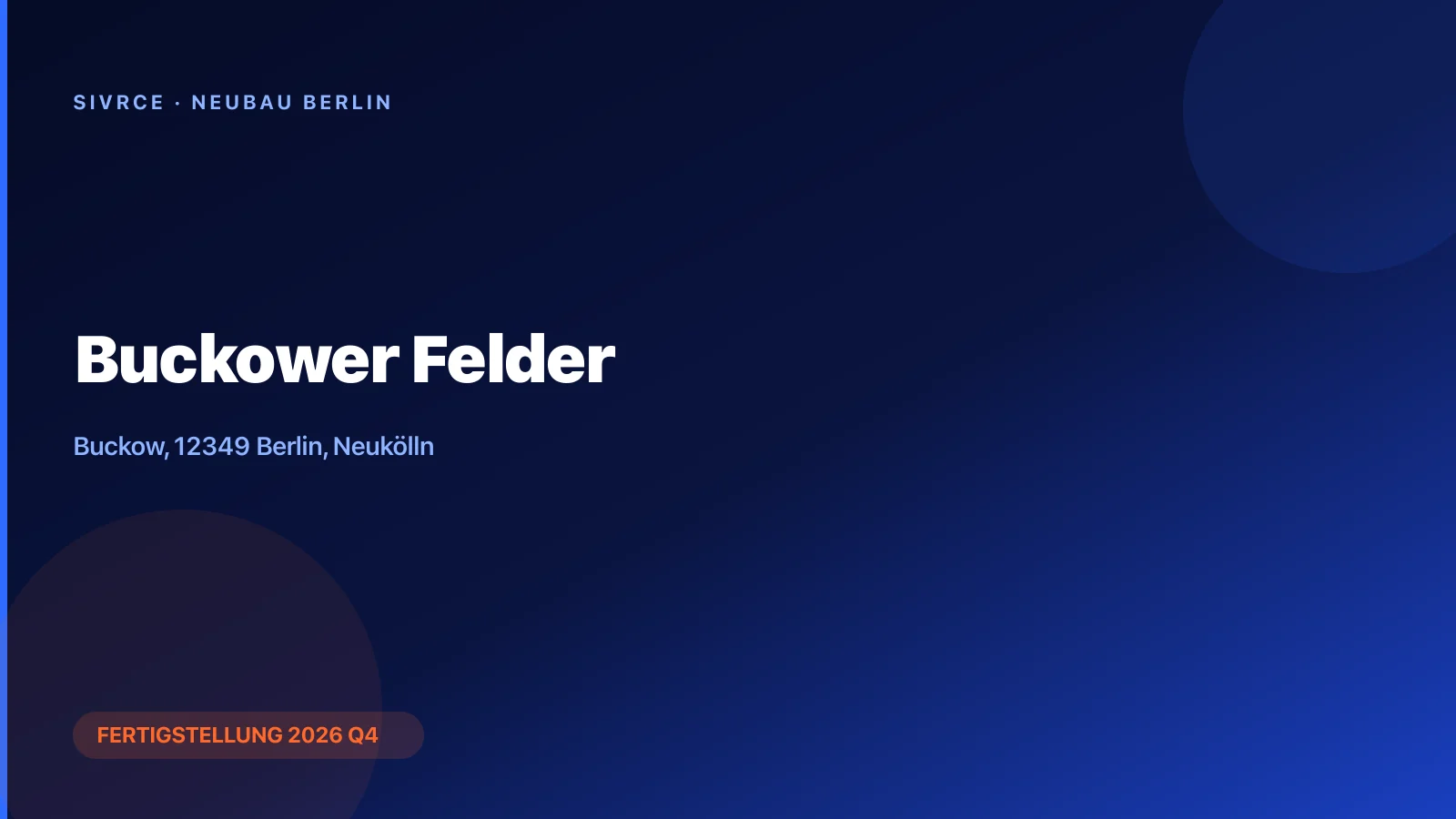 Buckower Felder