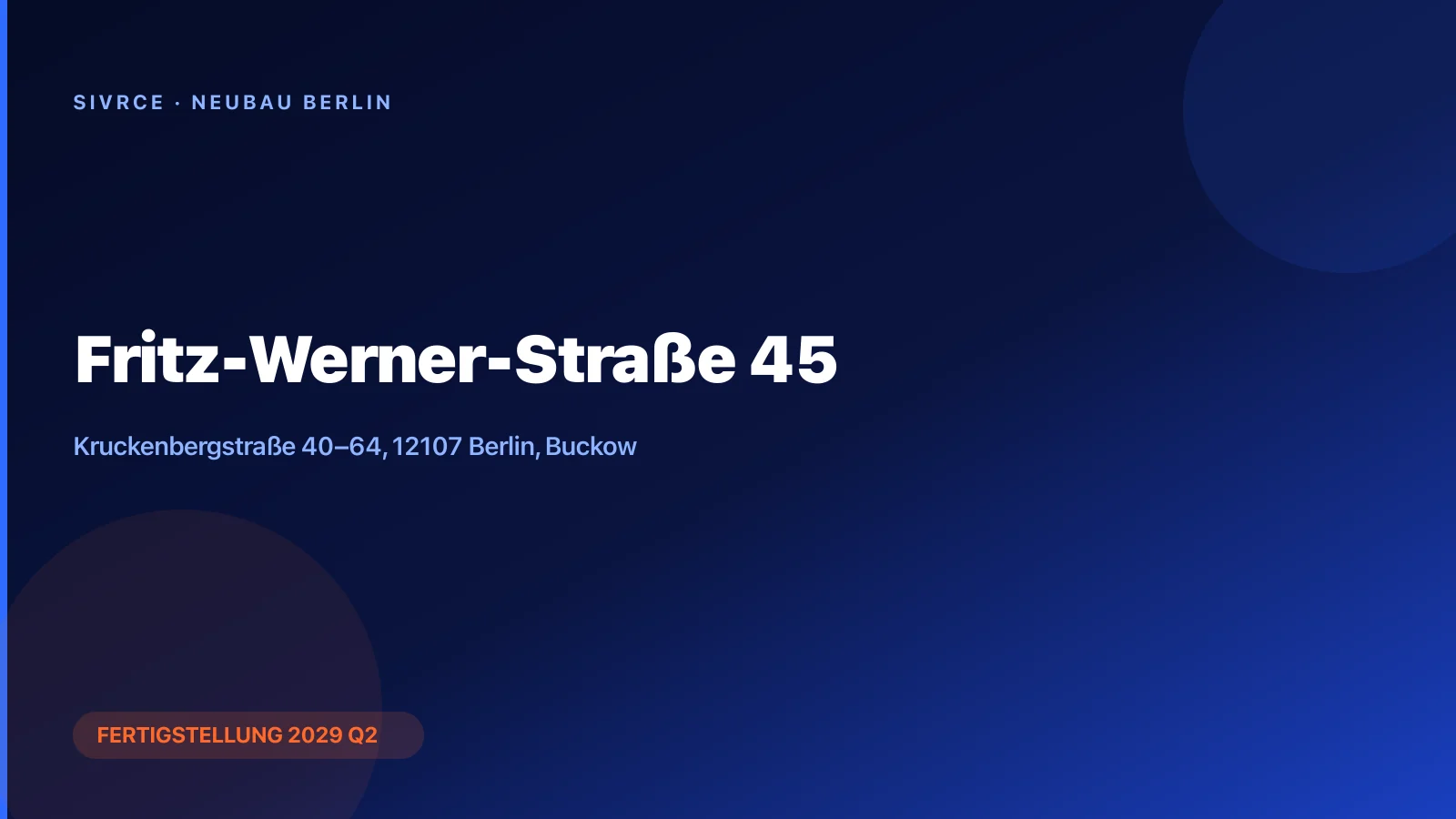 Fritz-Werner-Straße 45