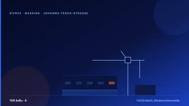 Johanna-Tesch-Straße — 3D Massing & Architecture