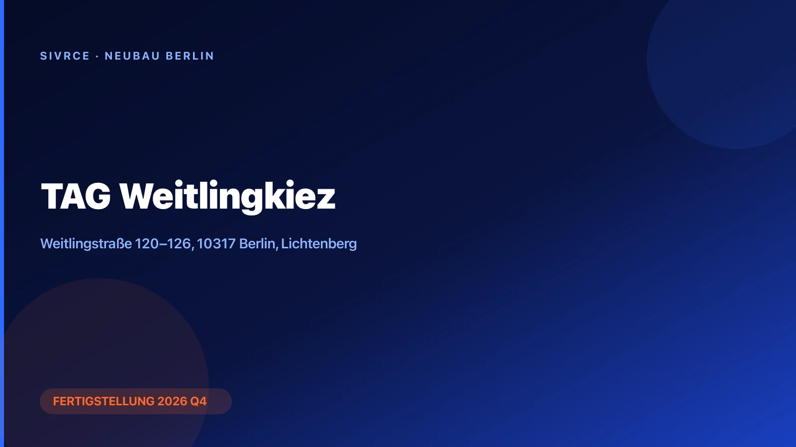 TAG Weitlingkiez — TAG Immobilien render
