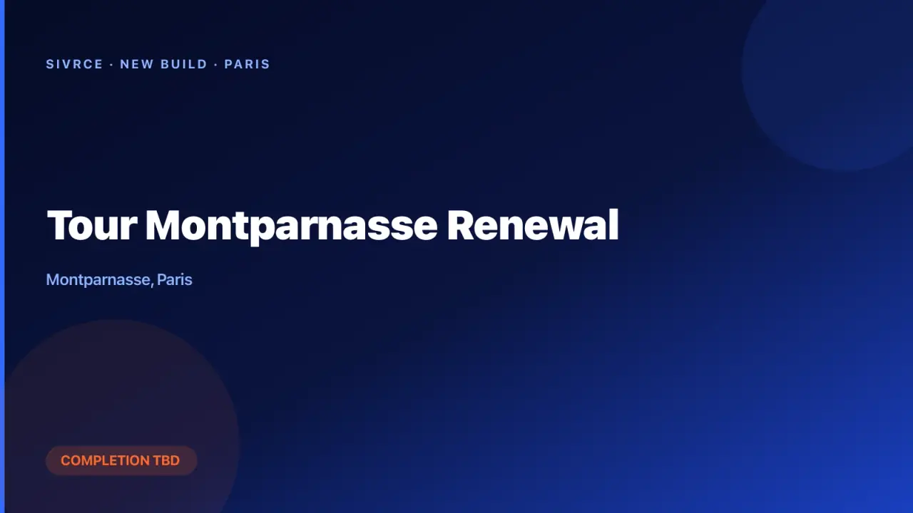 Tour Montparnasse Renewal — Paris