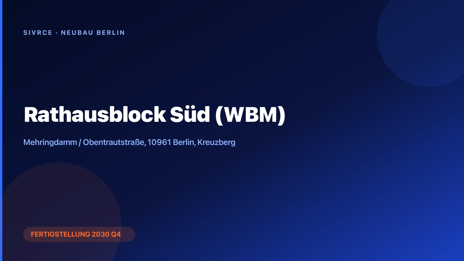 Rathausblock Süd (WBM)