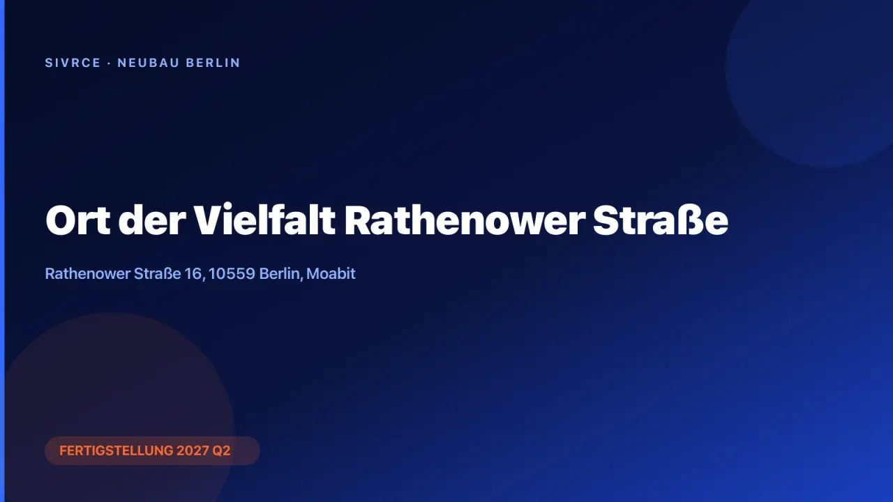 Ort der Vielfalt Rathenower Straße